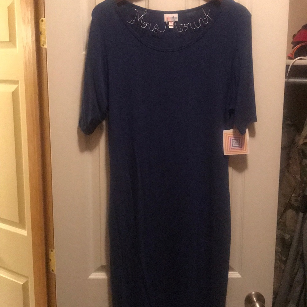 Lularoe Julia Blue XL